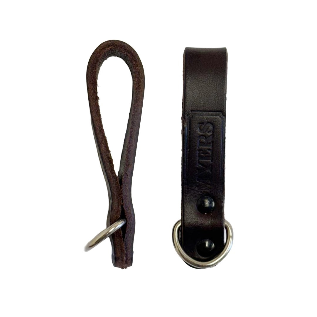 Leather Belt Loop With D Ring