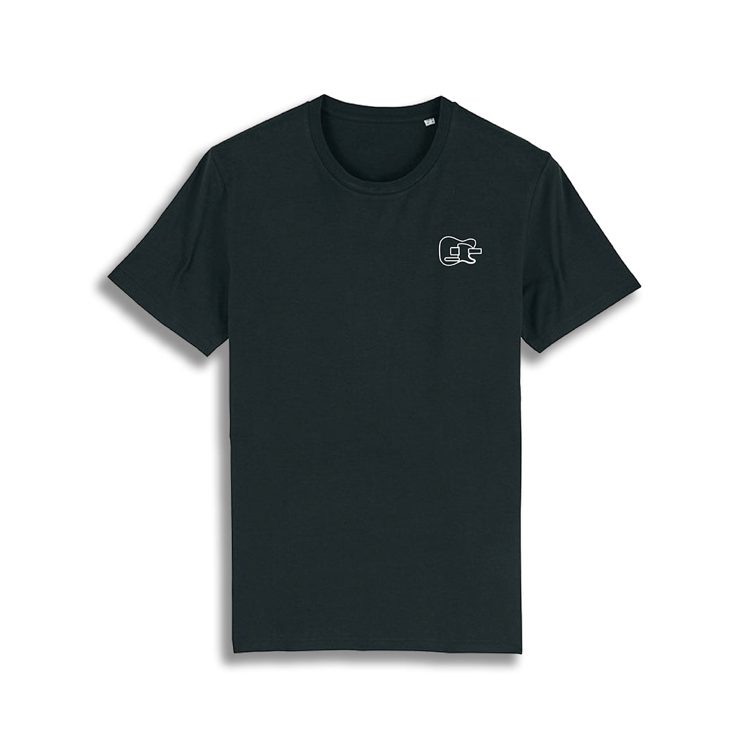 Embroidered Guitar T-Shirt - Trustsport