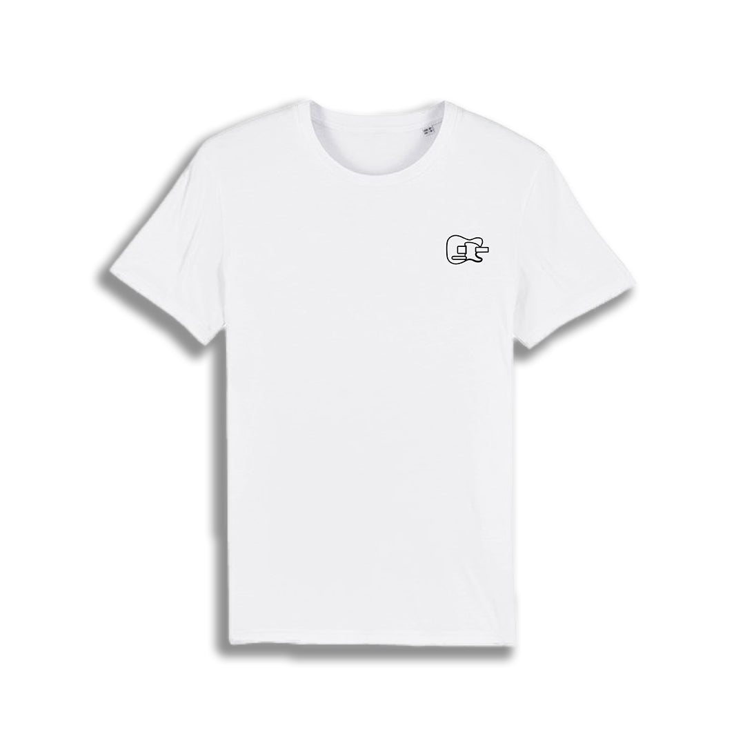 Embroidered Guitar T-Shirt - Trustsport