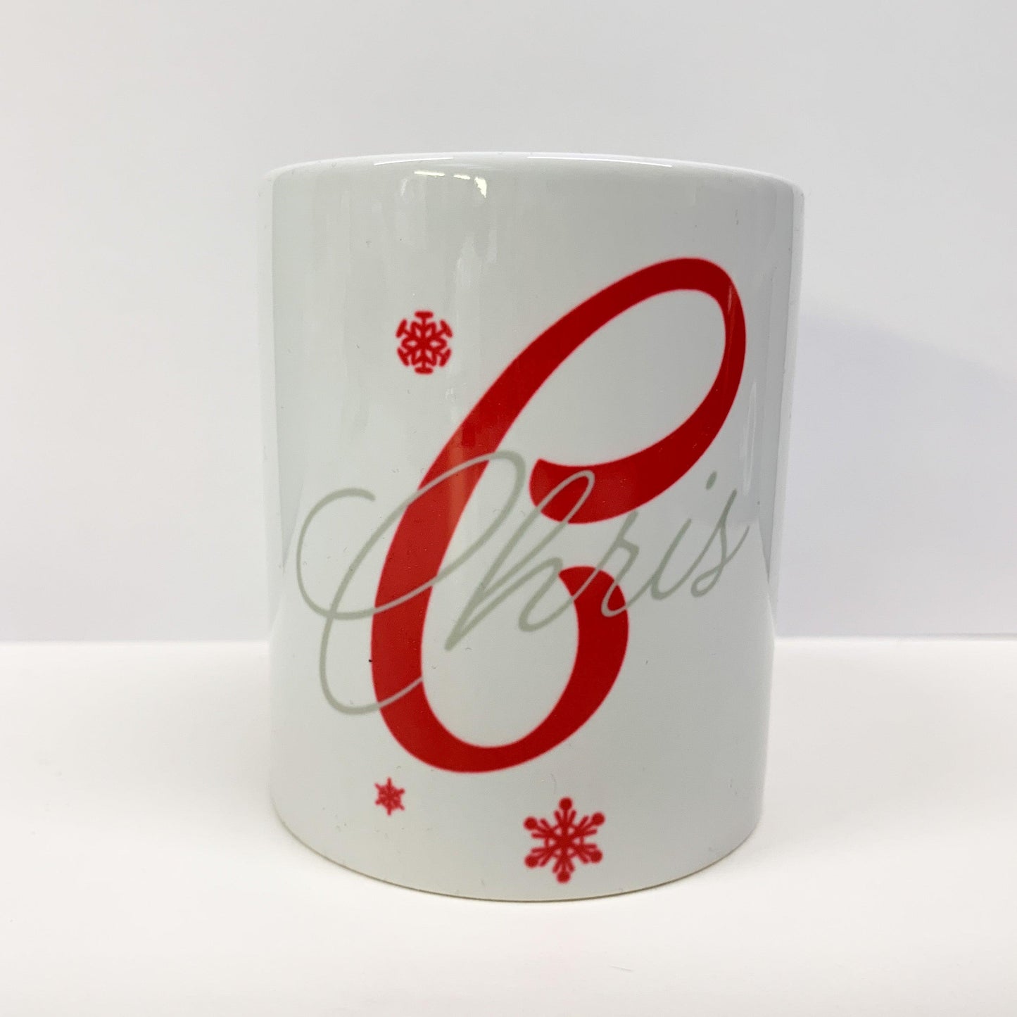 Personalised Name Modern Christmas Mug - Trustsport