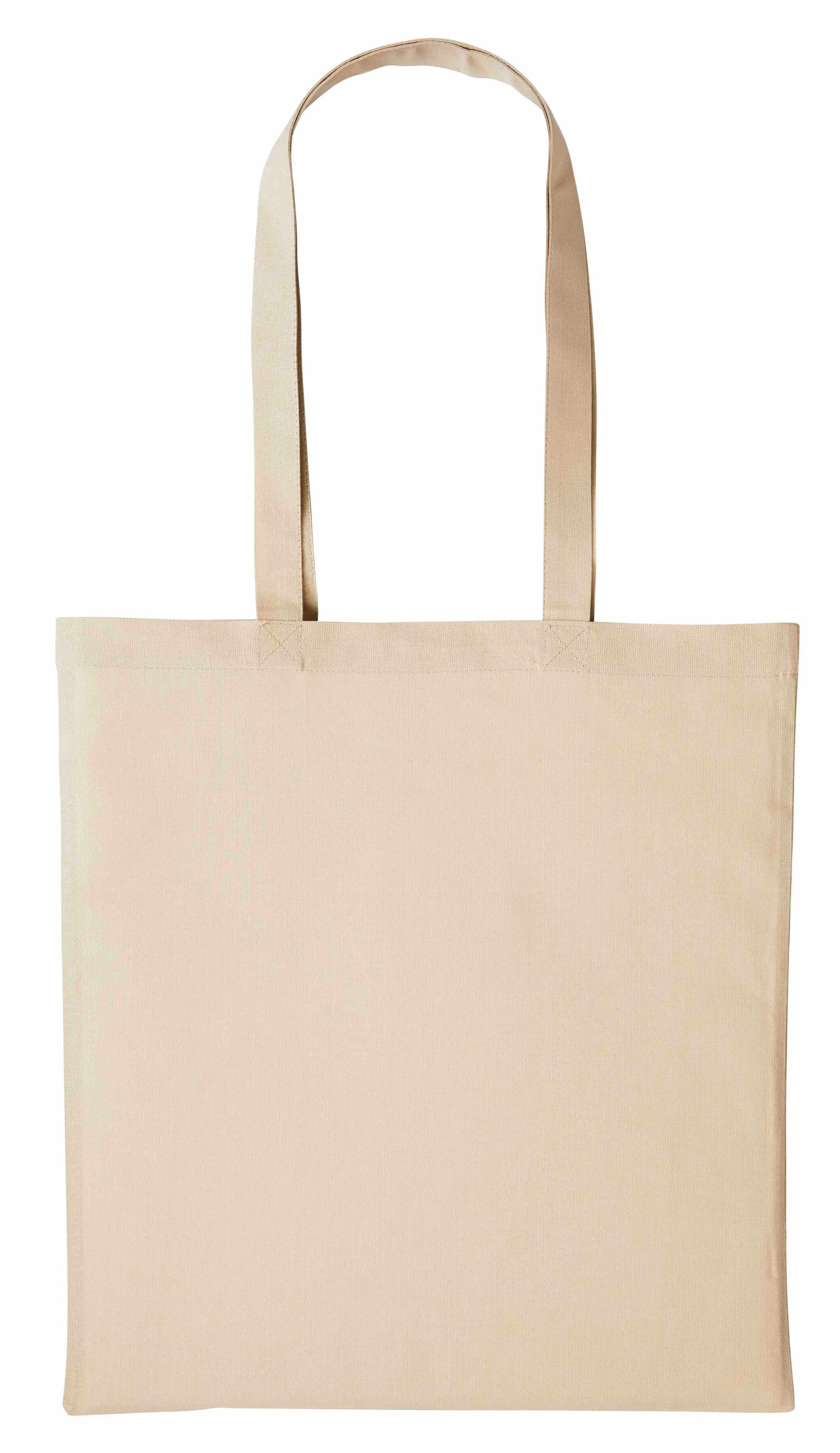 Cotton tote shopper long handle RL100 - Trustsport