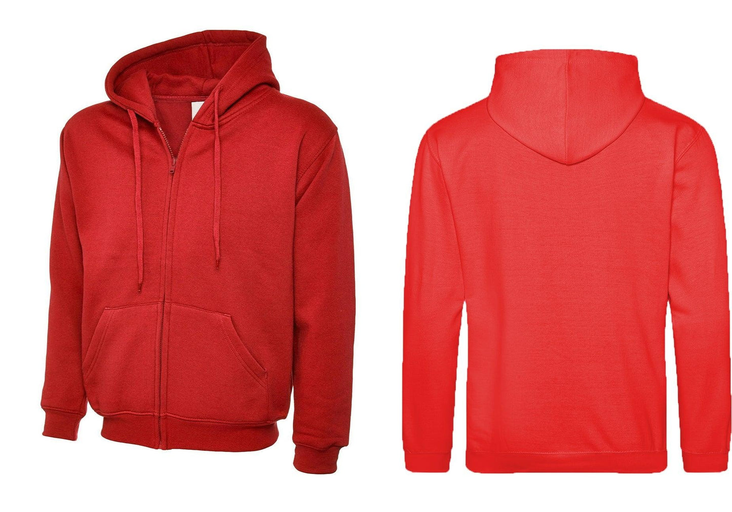 Adults Classic Full Zip Hooded Sweatshirt UC504 - Trustsport