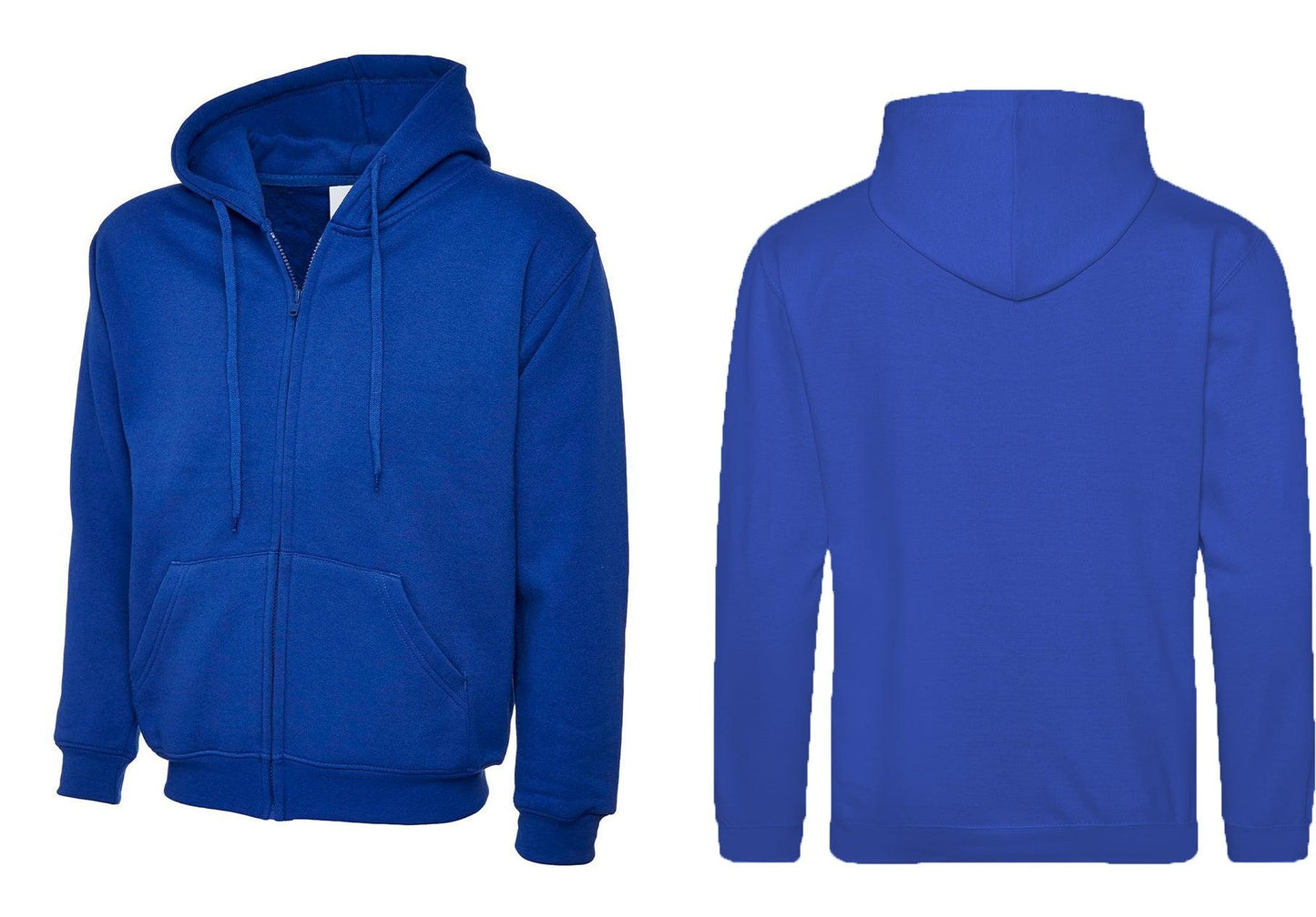 Adults Classic Full Zip Hooded Sweatshirt UC504 - Trustsport