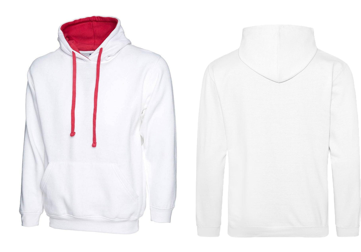 Varsity Contrast Hooded Sweatshirt UC507 - Trustsport