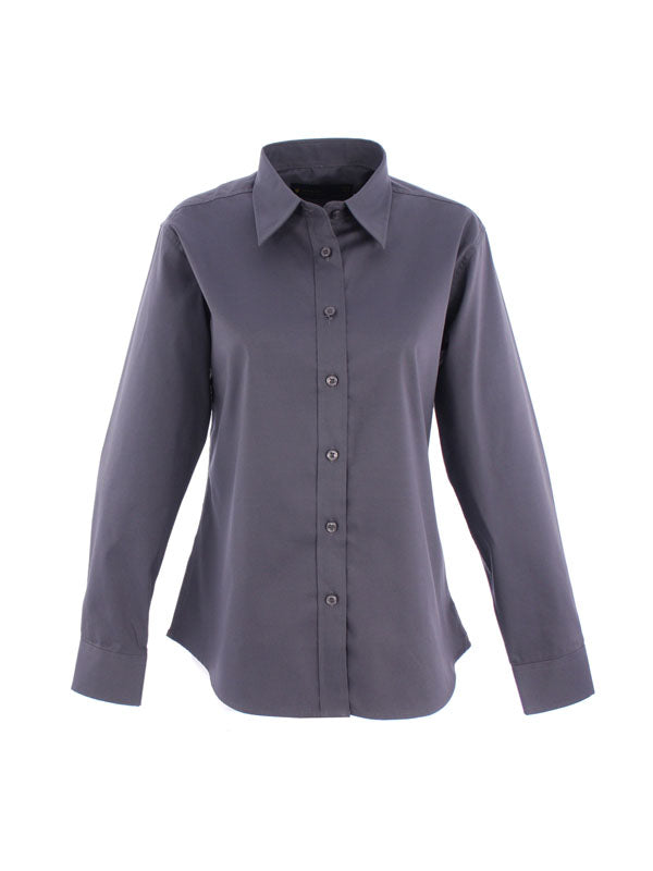 Ladies Pinpoint Oxford Full Sleeve Shirt UC703 - Trustsport