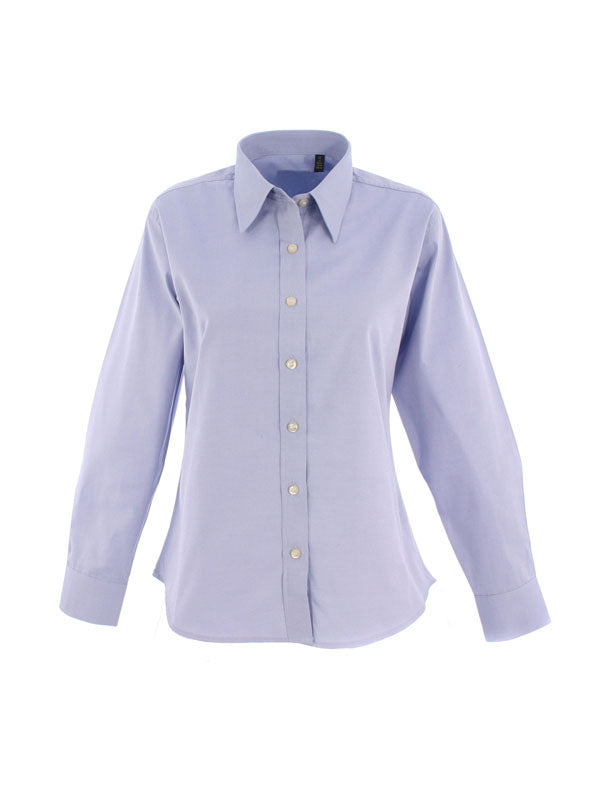 Ladies Pinpoint Oxford Full Sleeve Shirt UC703 - Trustsport