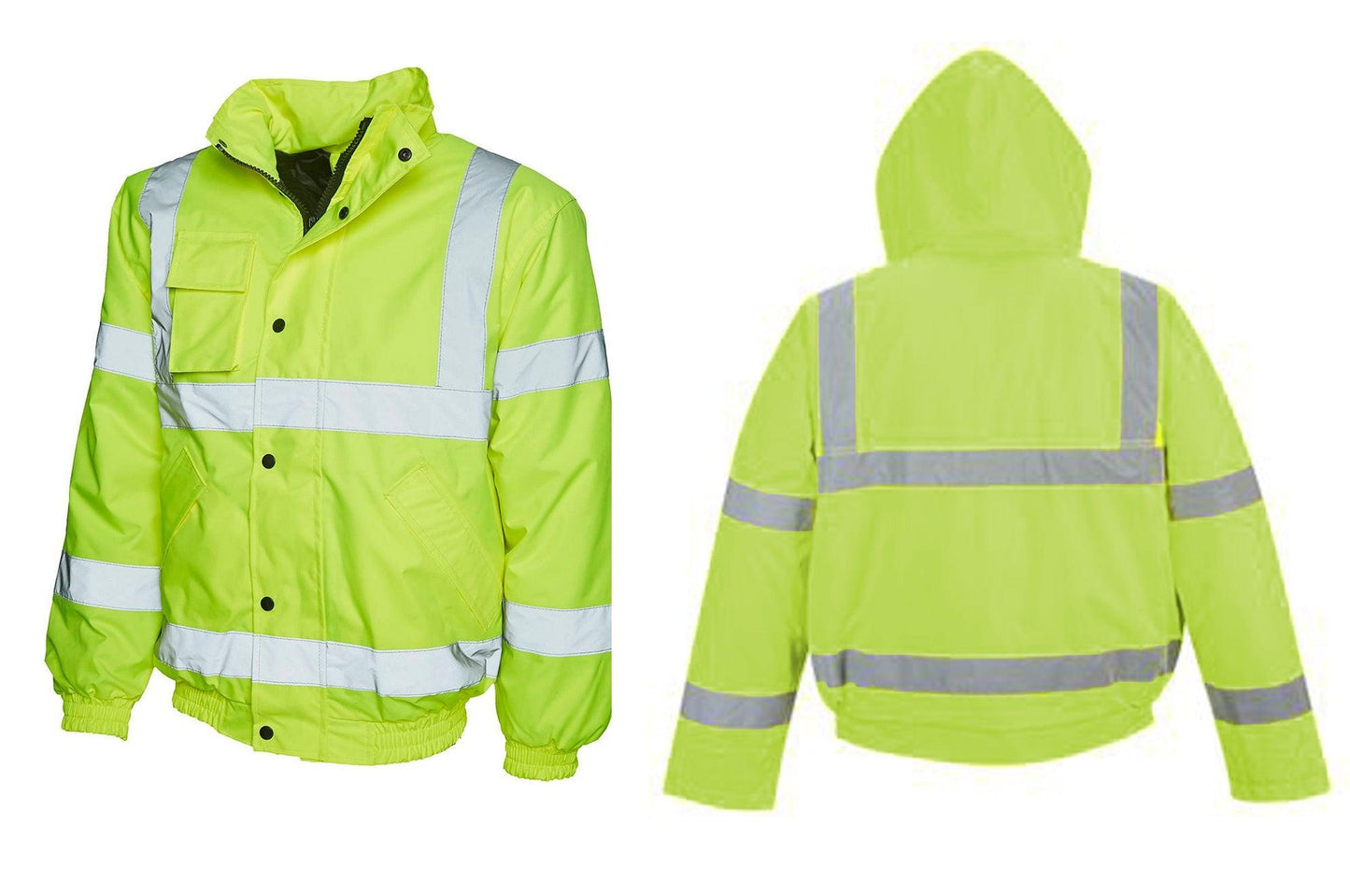 High Visibility Bomber Jacket UC804 - Trustsport