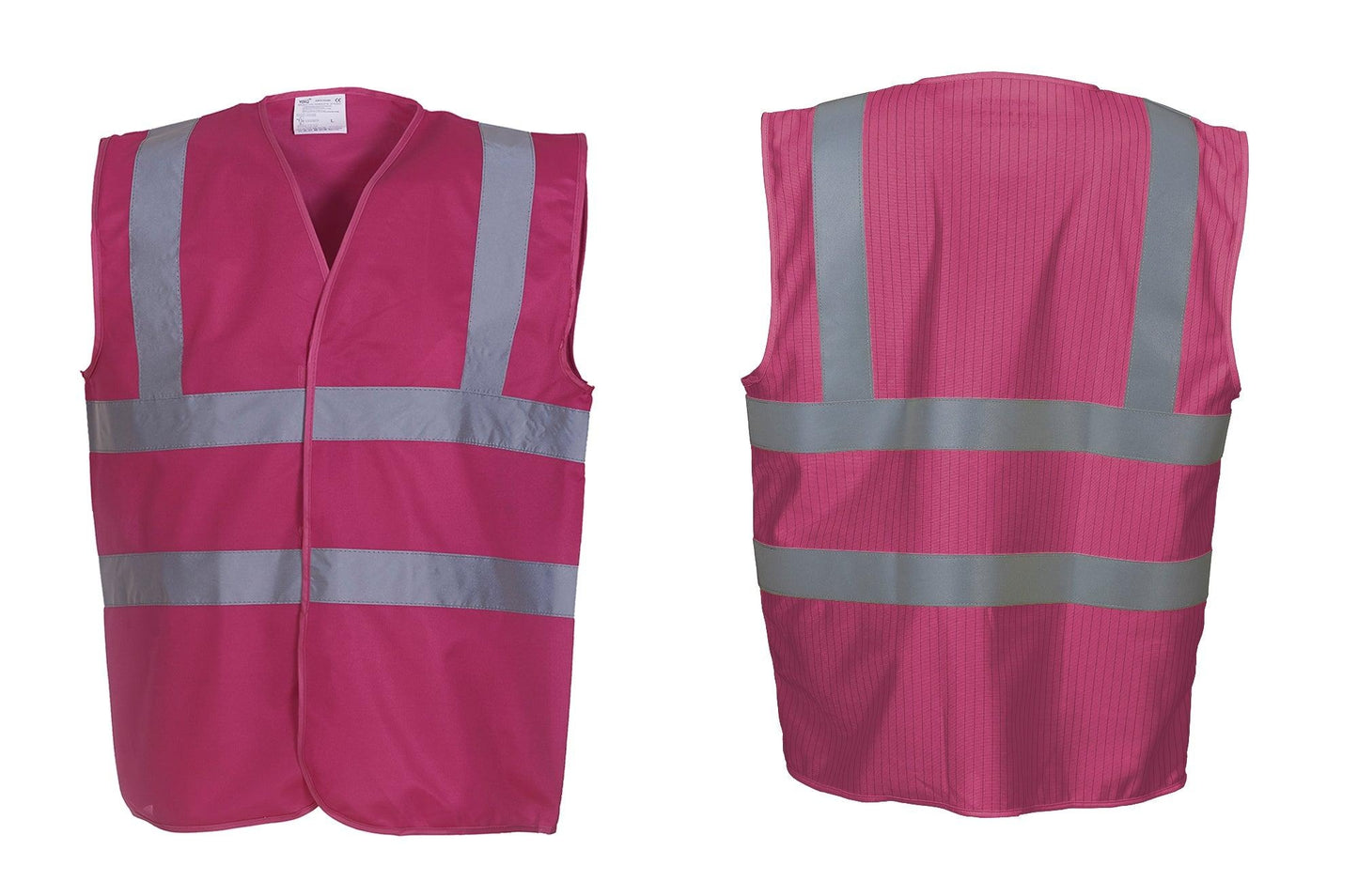 Hi-vis 2-band-and-braces waistcoat YK001 - Trustsport