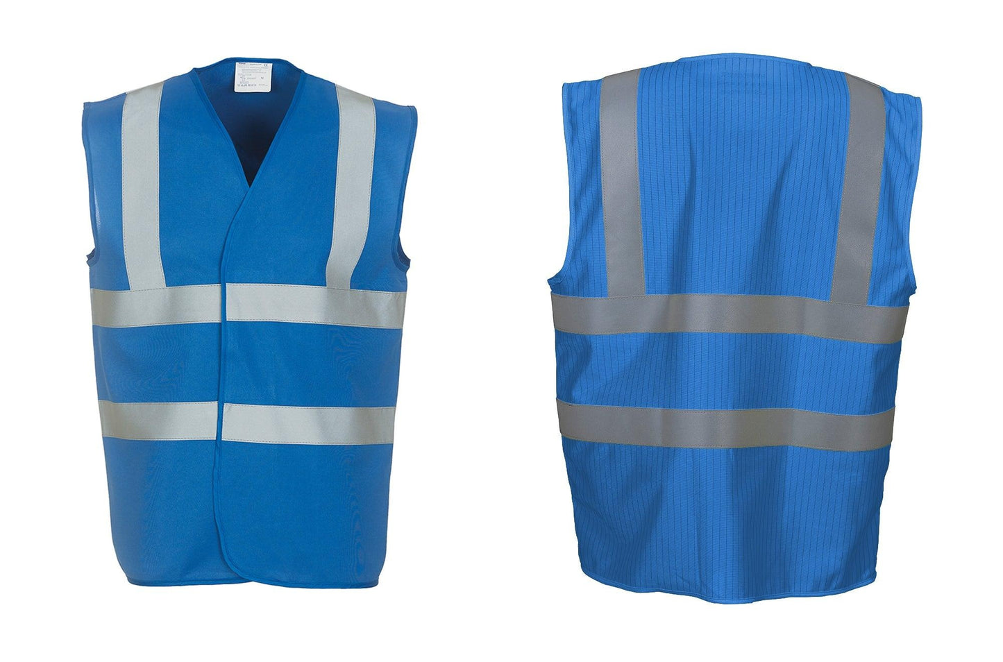 Hi-vis 2-band-and-braces waistcoat YK001 - Trustsport