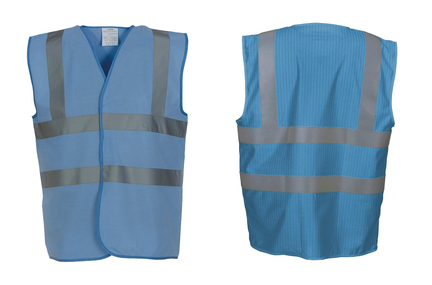 Hi-vis 2-band-and-braces waistcoat YK001 - Trustsport