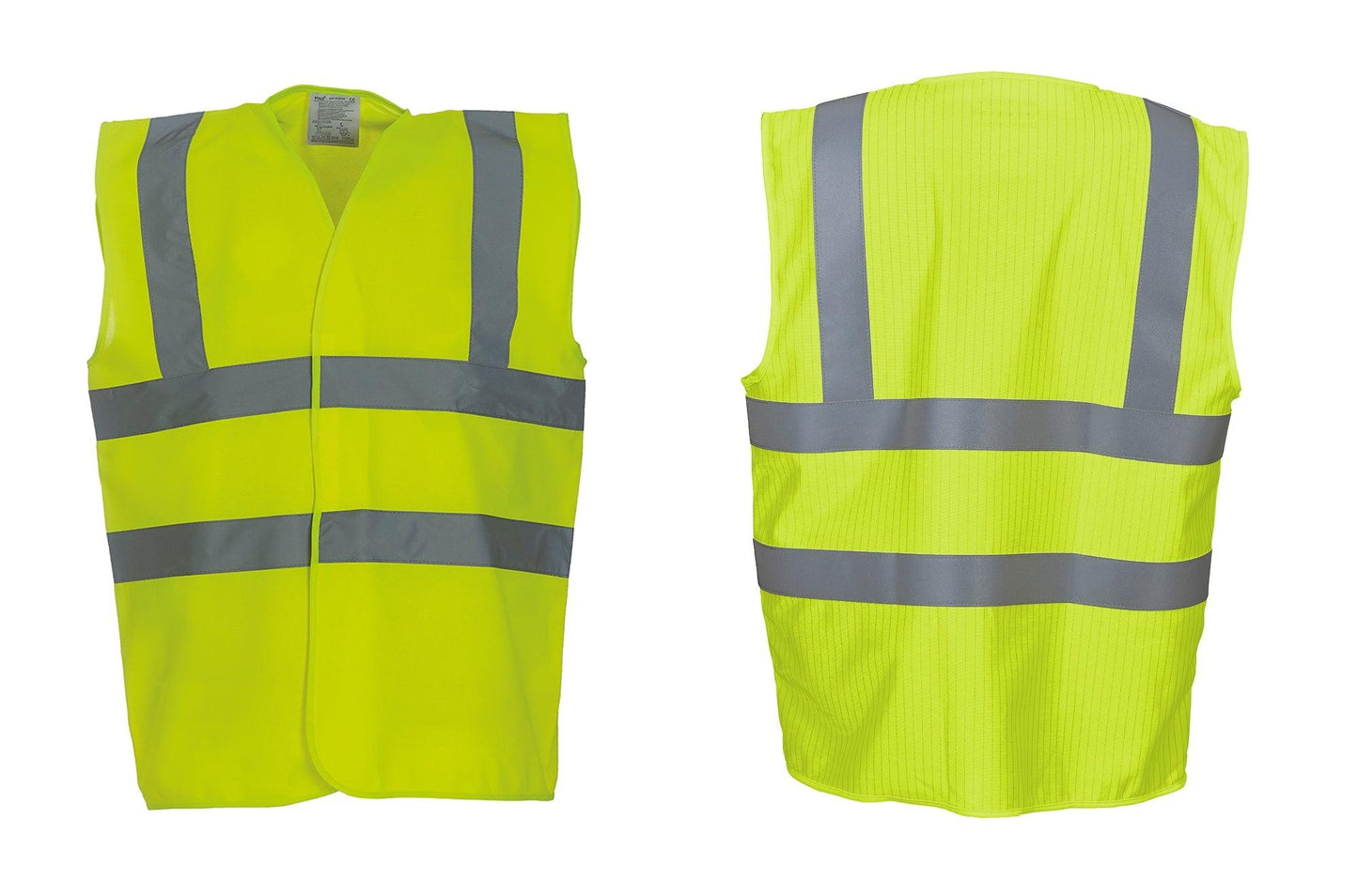 Hi-vis 2-band-and-braces waistcoat YK001 - Trustsport