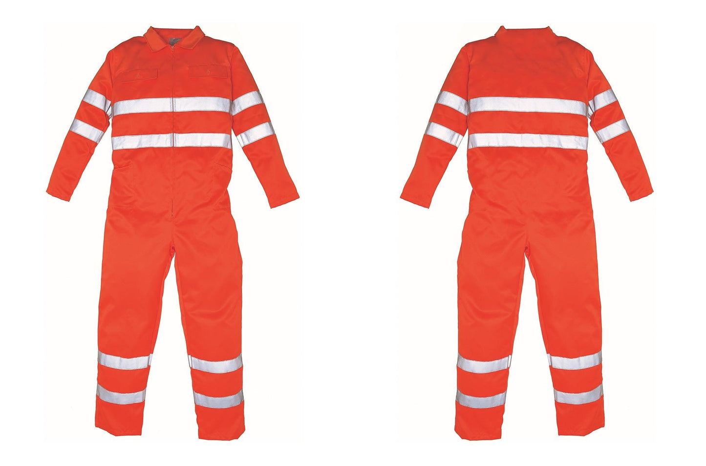 YK011 Hi-vis polycotton coverall (HV058) - Trustsport