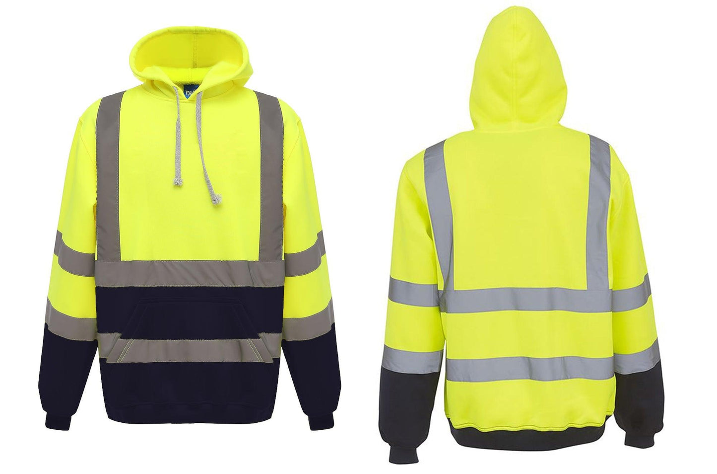 Hi-vis pull-over hoodie (HVK05) YK032 - Trustsport