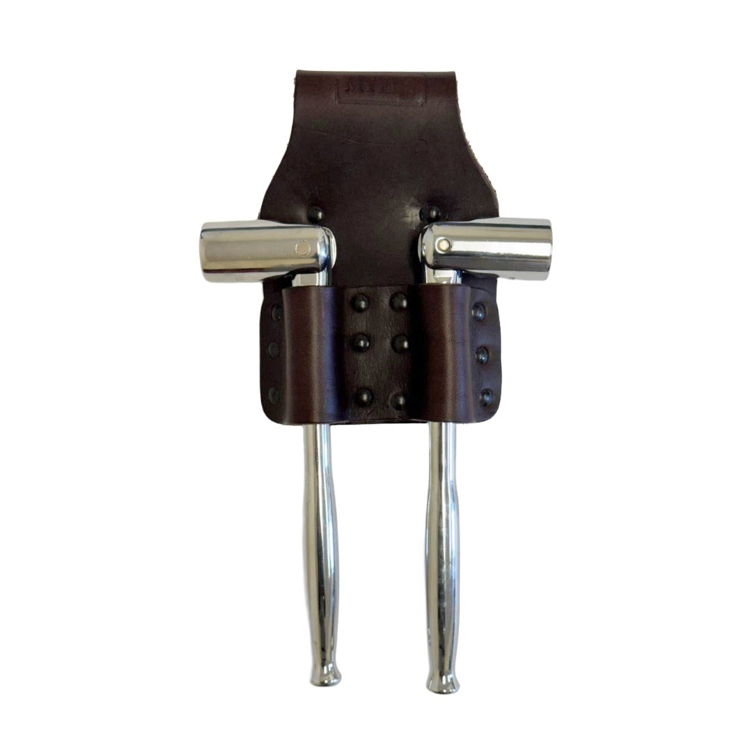 Leather Double Tool Frog