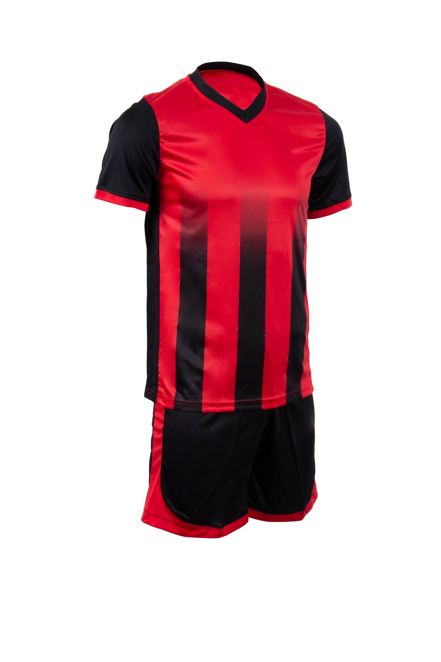 Riga Striped Football Kit with logos and numbers (Adult)