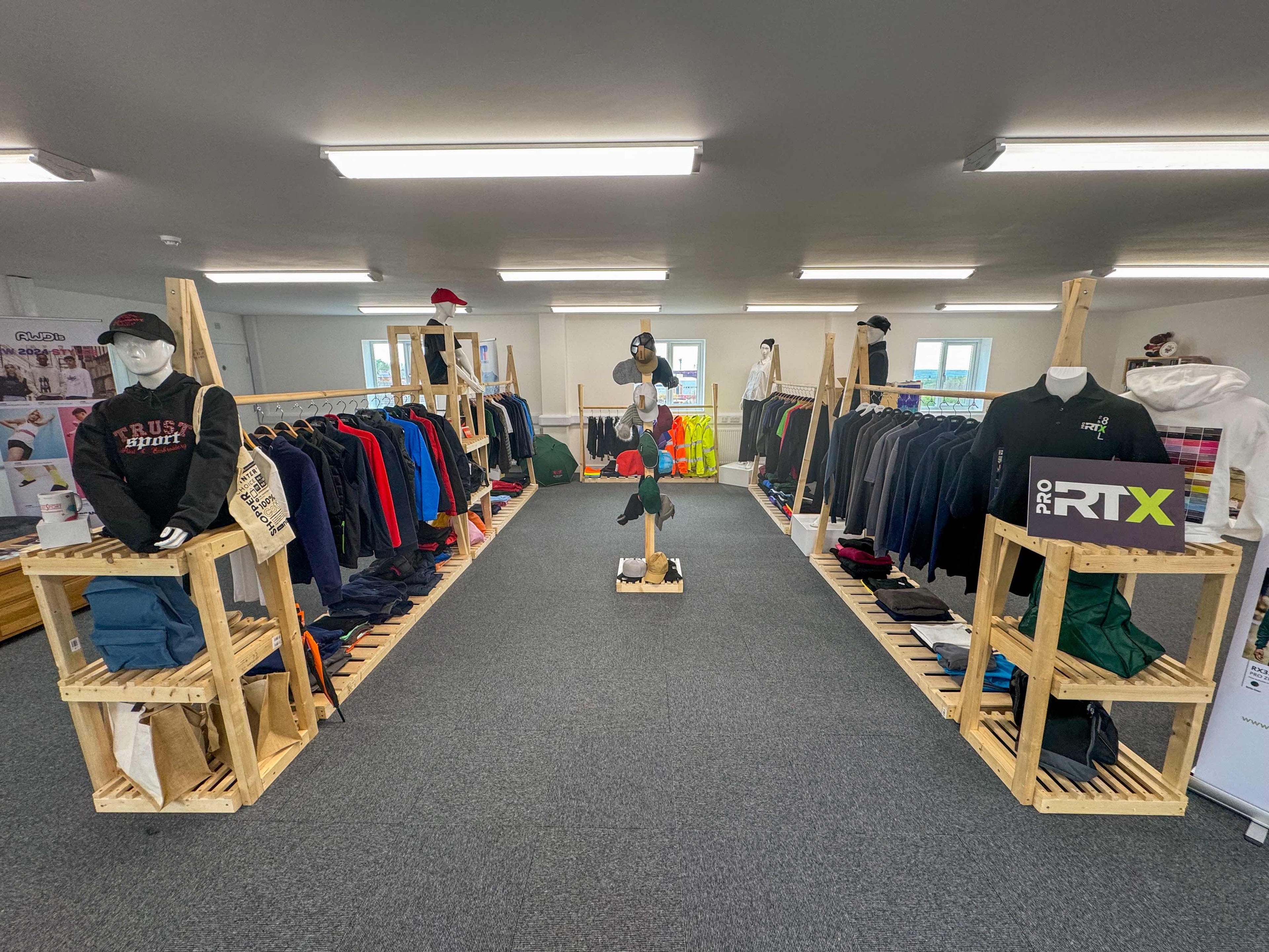 Trustsport Print and Embroidery Workwear Showroom