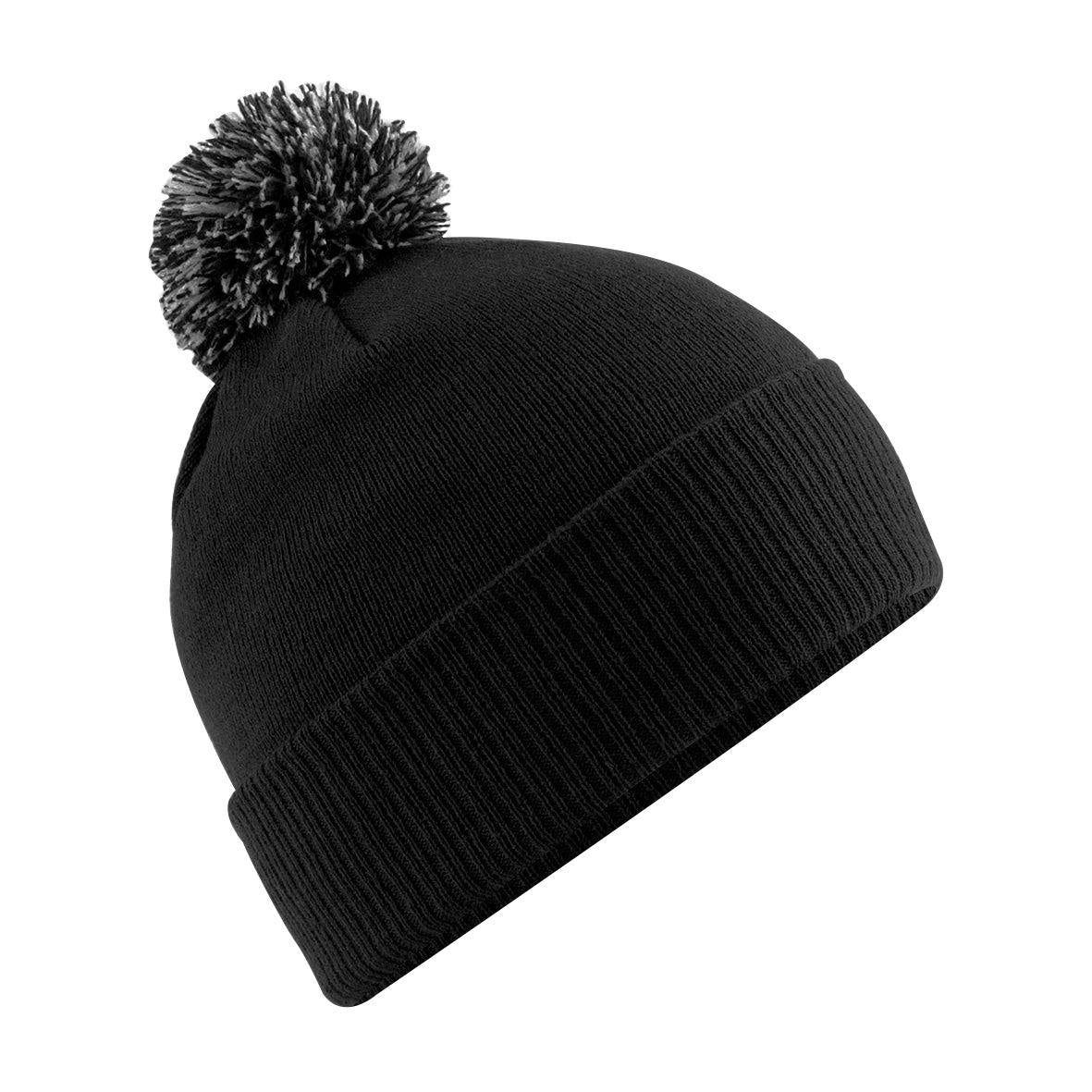 Snowstar contrast pom pom bobble beanie BC450 - Trustsport