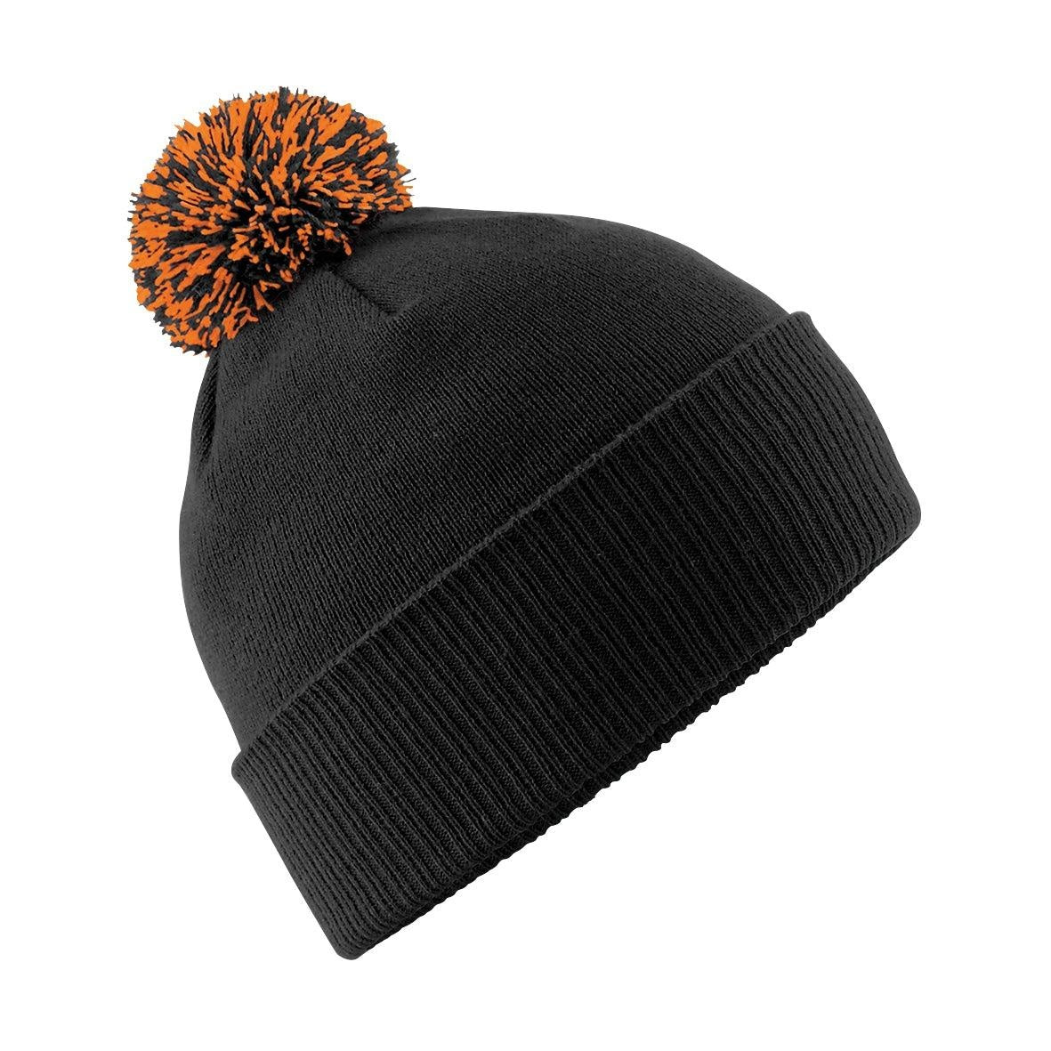 Snowstar contrast pom pom bobble beanie BC450 - Trustsport