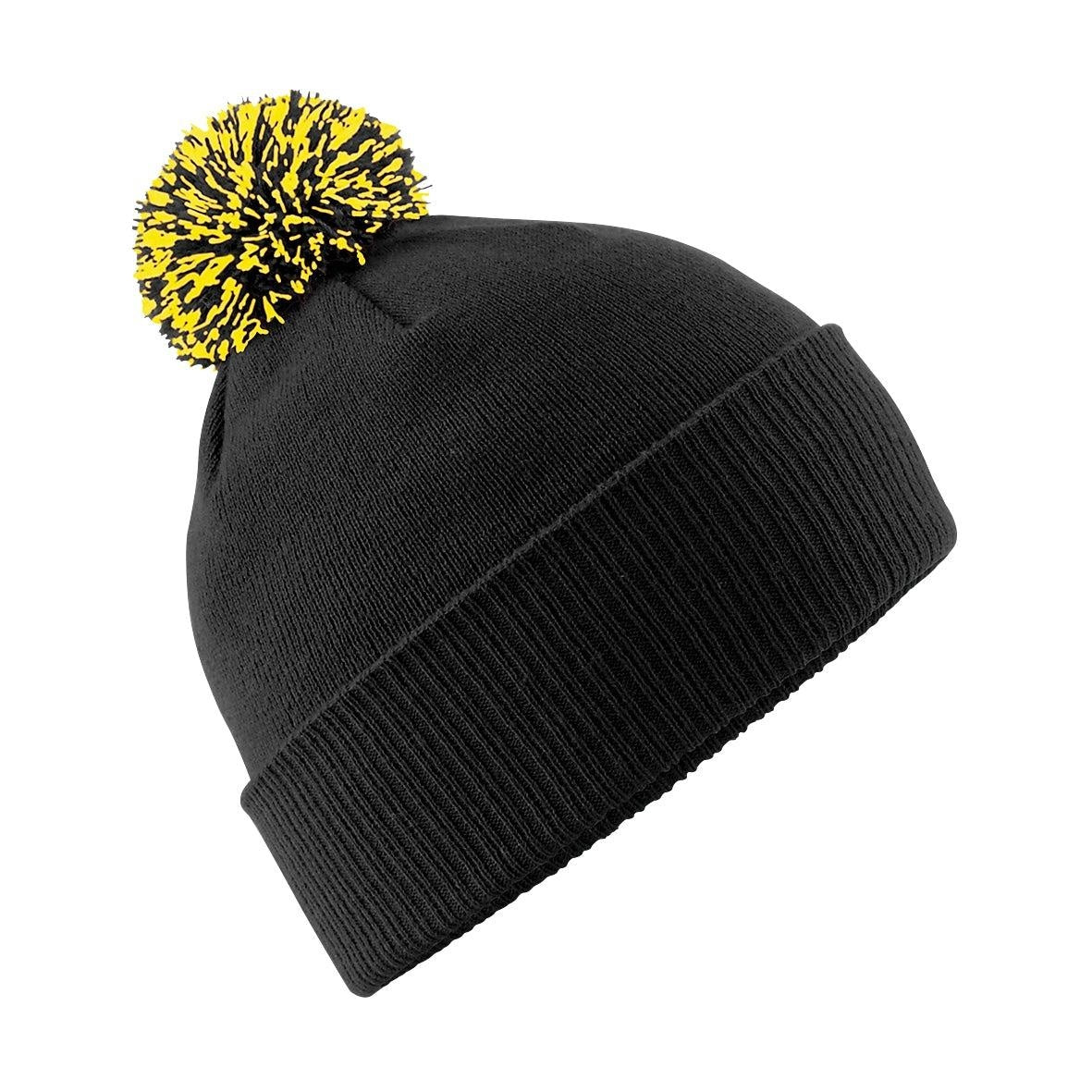 Snowstar contrast pom pom bobble beanie BC450 - Trustsport