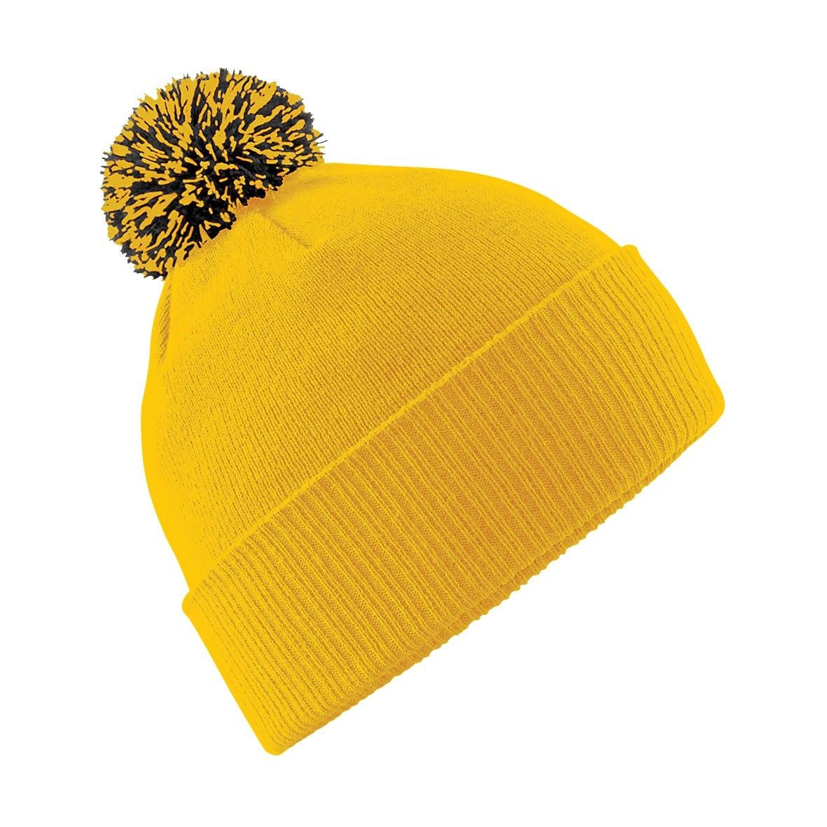 Snowstar contrast pom pom bobble beanie BC450 - Trustsport