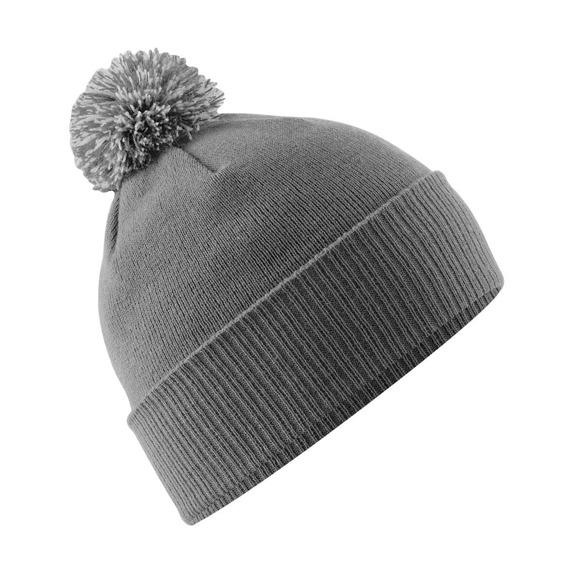 Snowstar contrast pom pom bobble beanie BC450 - Trustsport