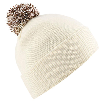 Snowstar contrast pom pom bobble beanie BC450 - Trustsport