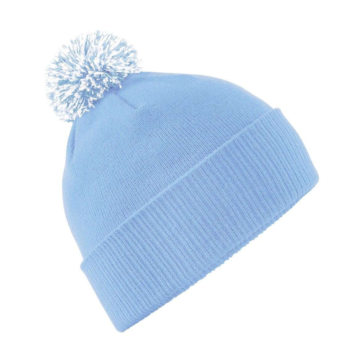 Snowstar contrast pom pom bobble beanie BC450 - Trustsport