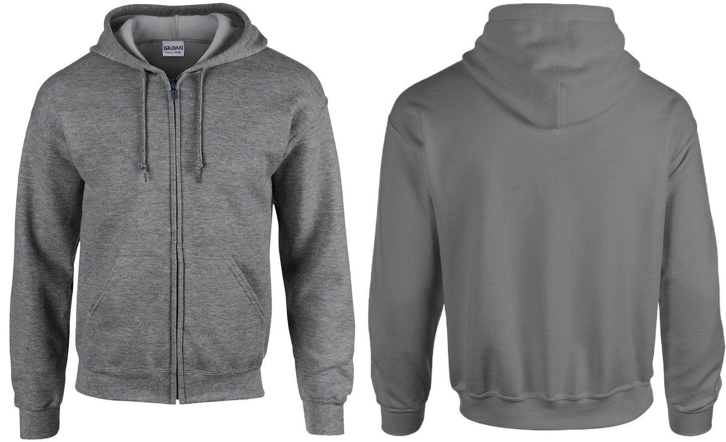 Heavy Blend™ full zip hooded sweatshirt GD058 - Trustsport