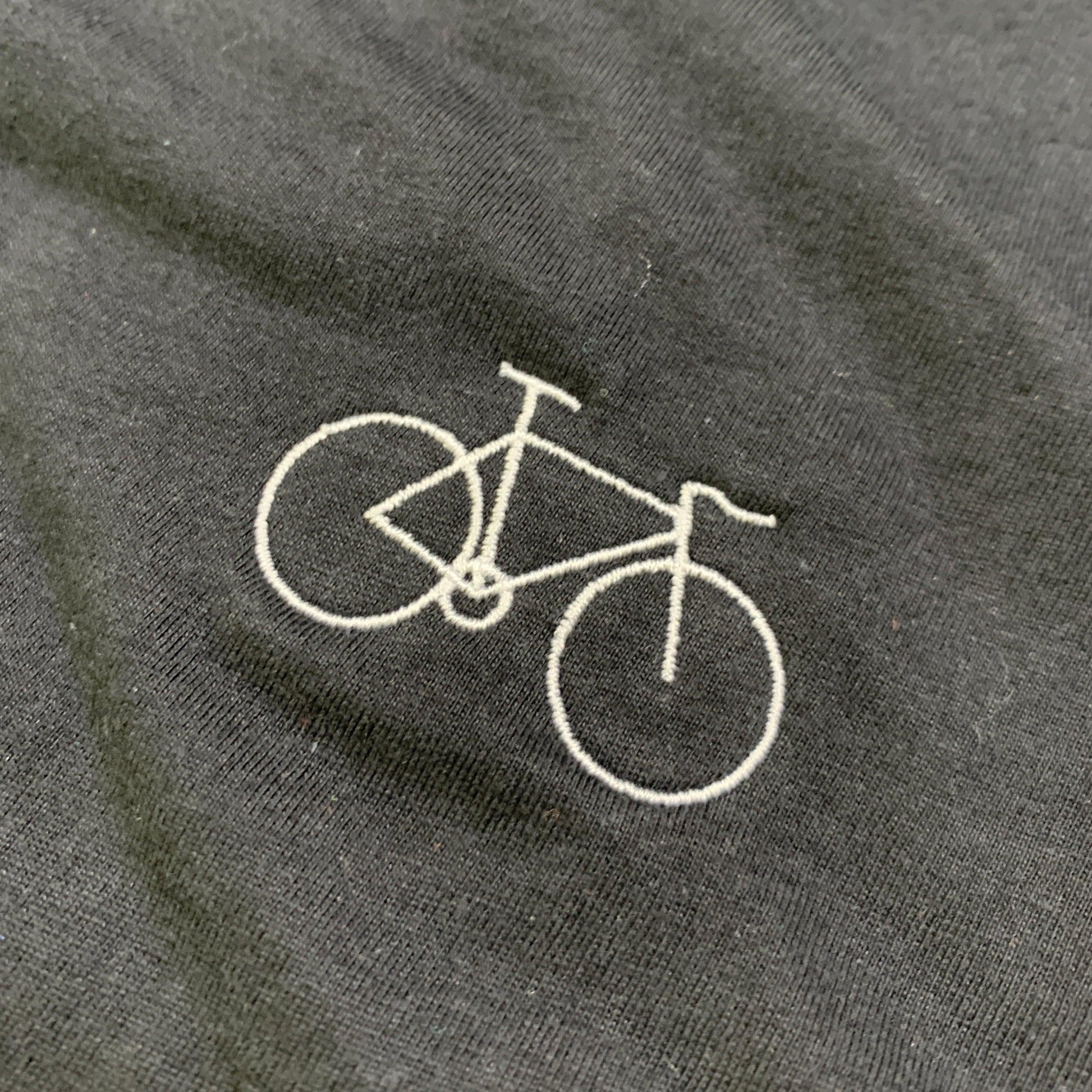 Embroidered Bicycle T-Shirt - Trustsport