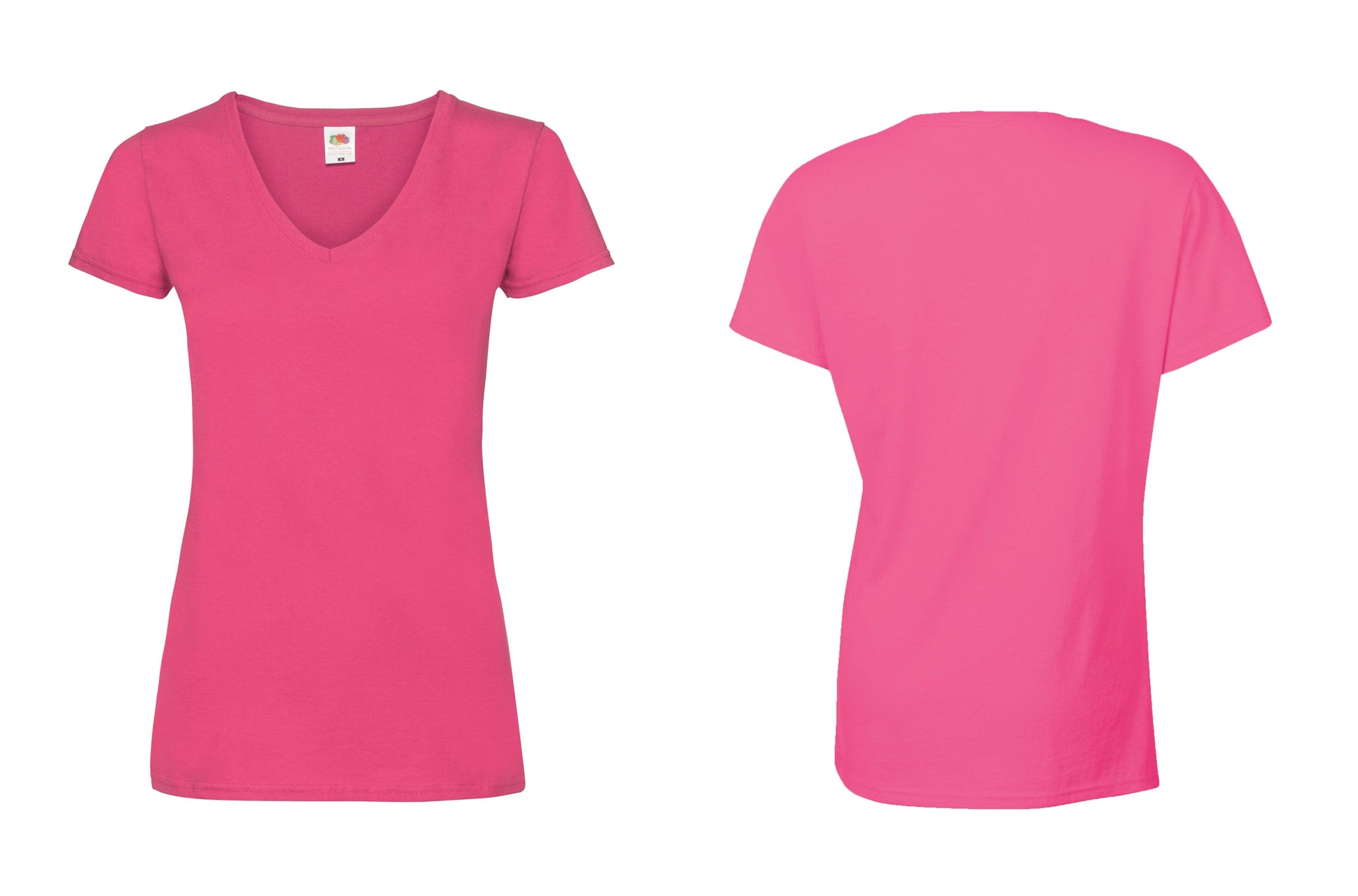 Women's valueweight v-neck T SS047 - Trustsport