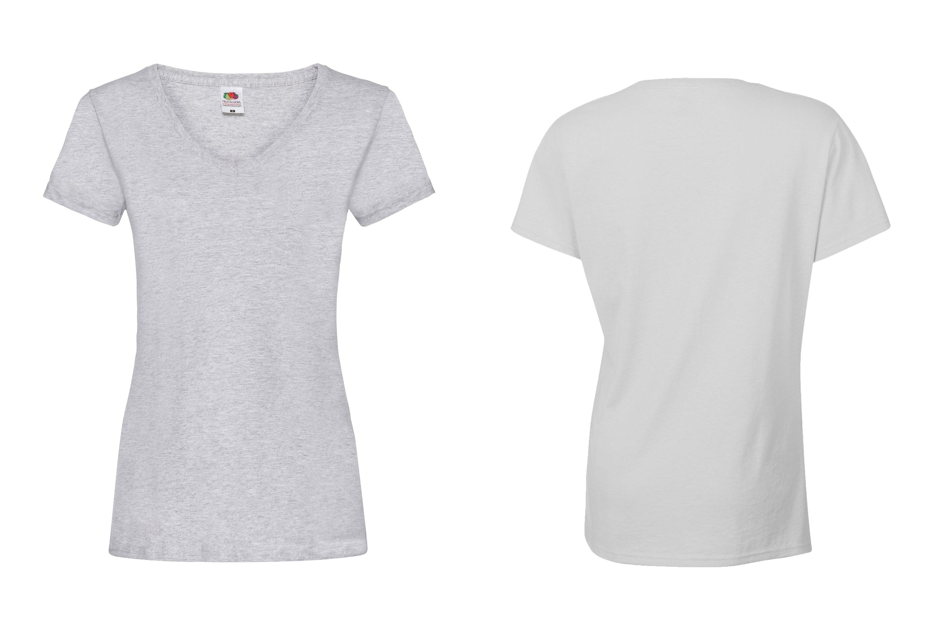 Women's valueweight v-neck T SS047 - Trustsport