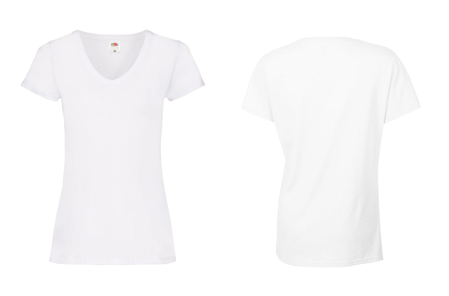 Women's valueweight v-neck T SS047 - Trustsport