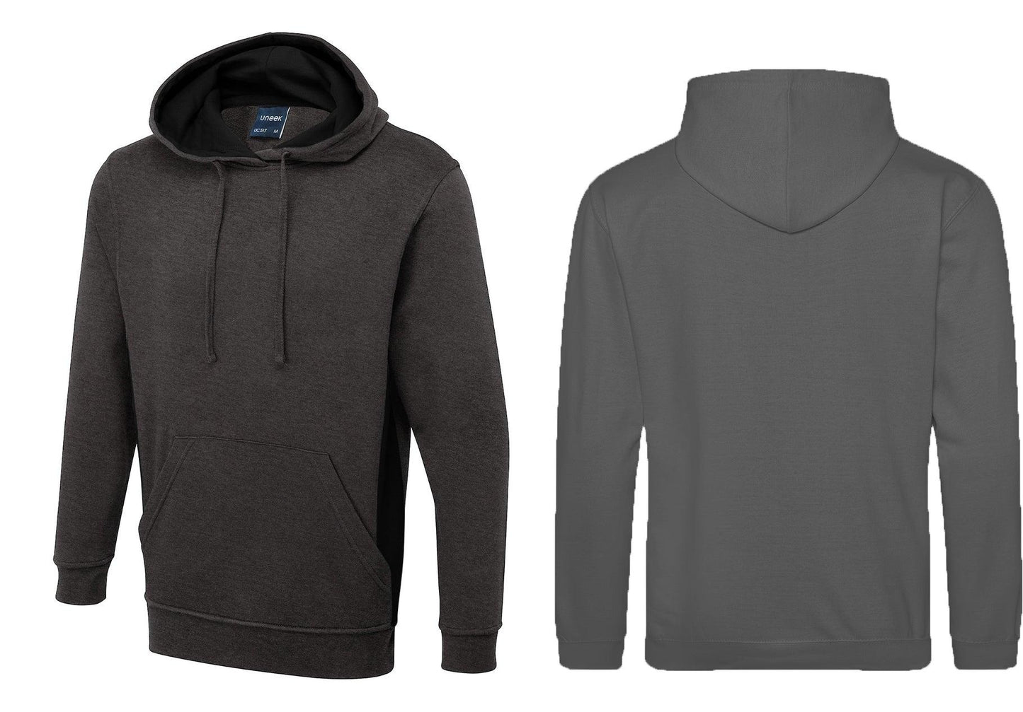 Two Tone Hooded Sweatshirt UC517 - Trustsport
