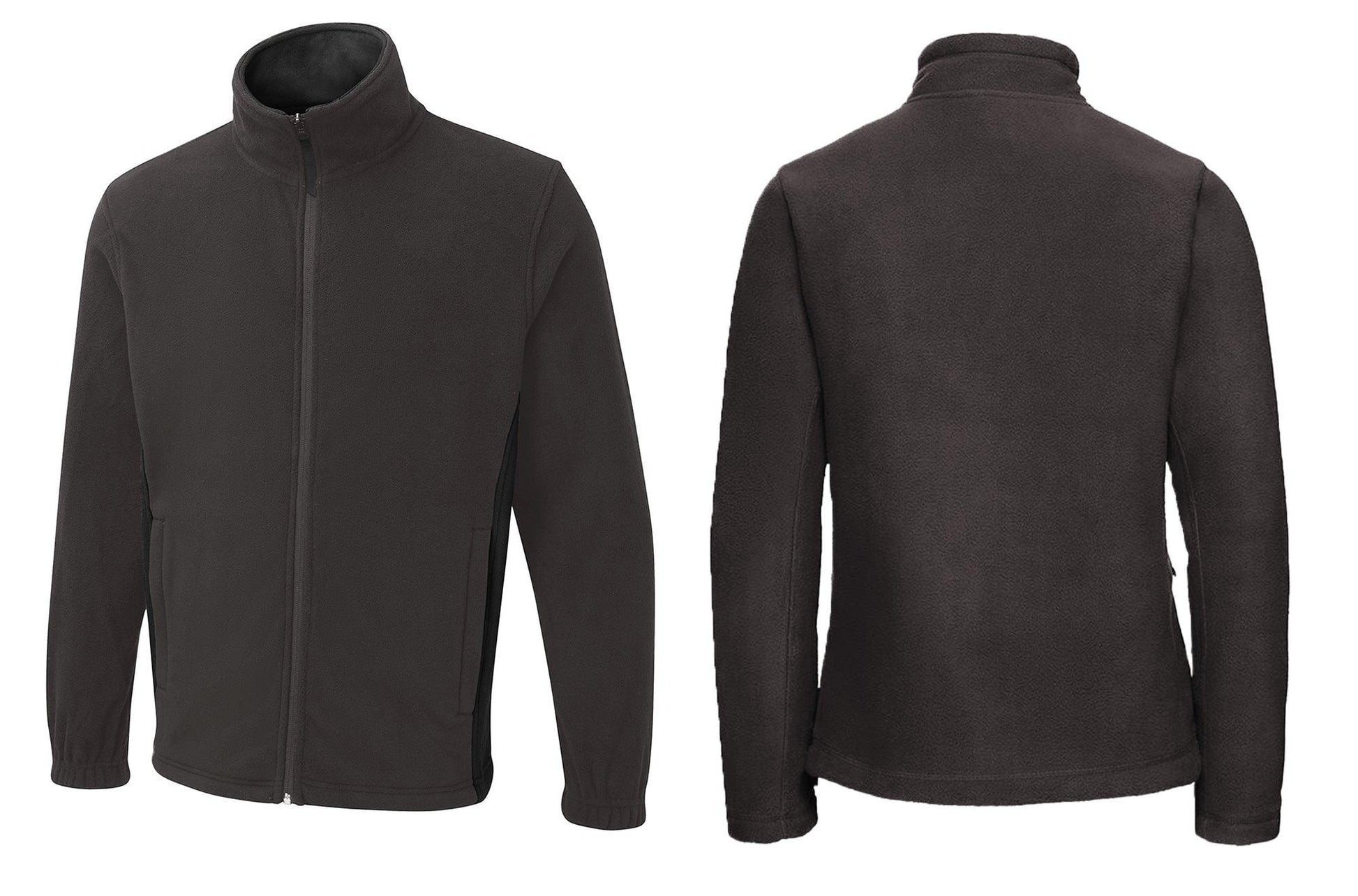 Two Tone Full Zip Fleece Jacket UC617 - Trustsport