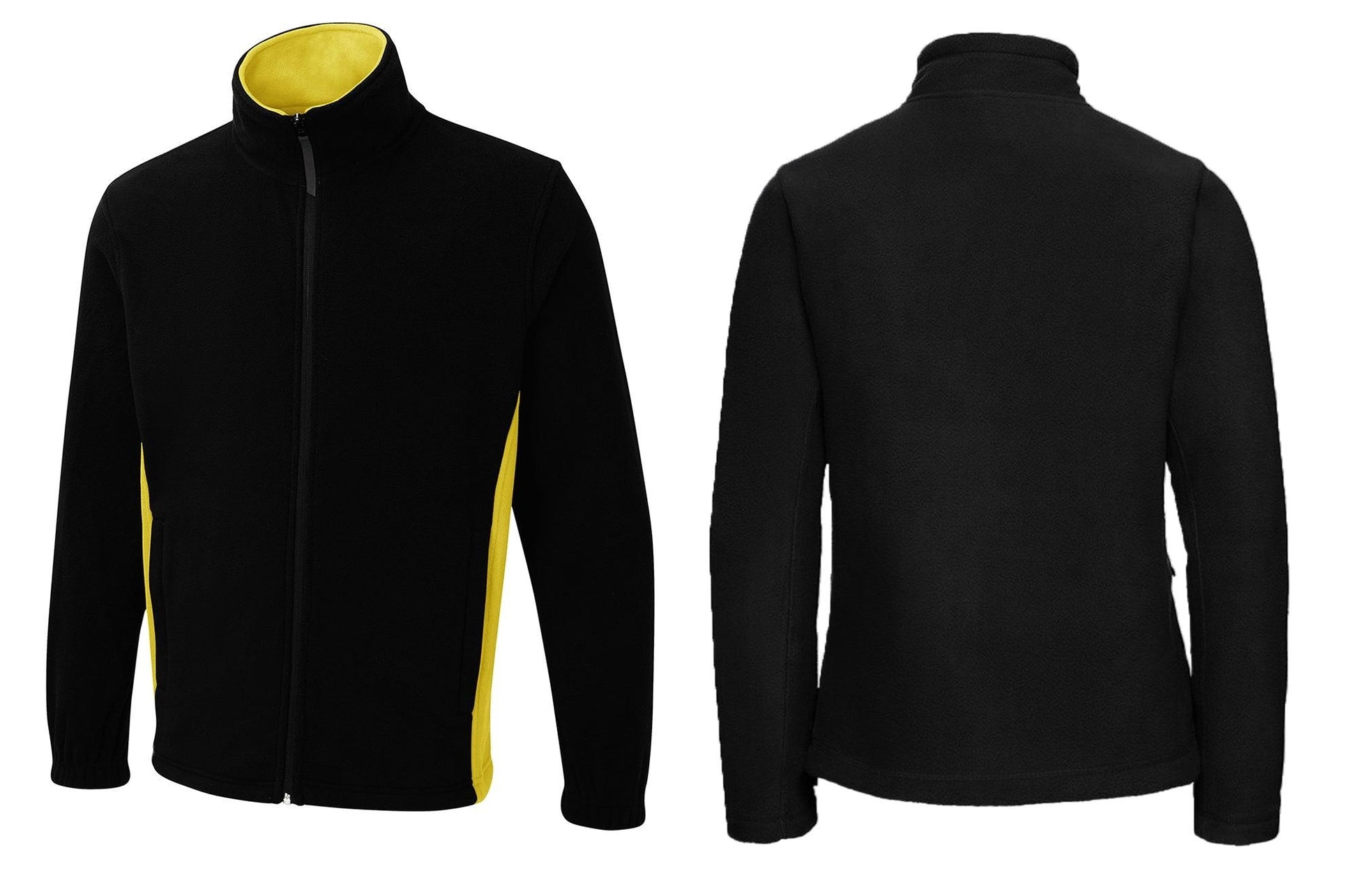 Two Tone Full Zip Fleece Jacket UC617 - Trustsport