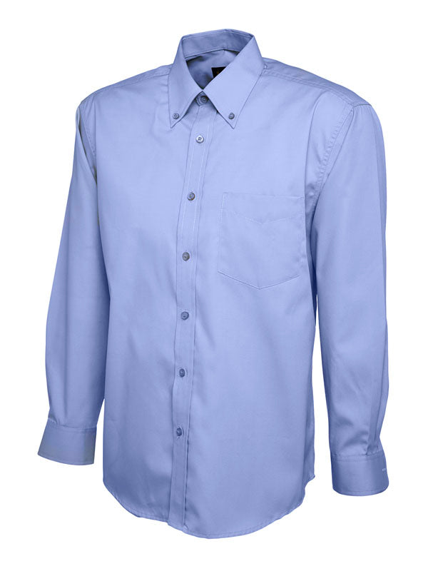 Mens Pinpoint Oxford Full Sleeve Shirt UC701 - Trustsport