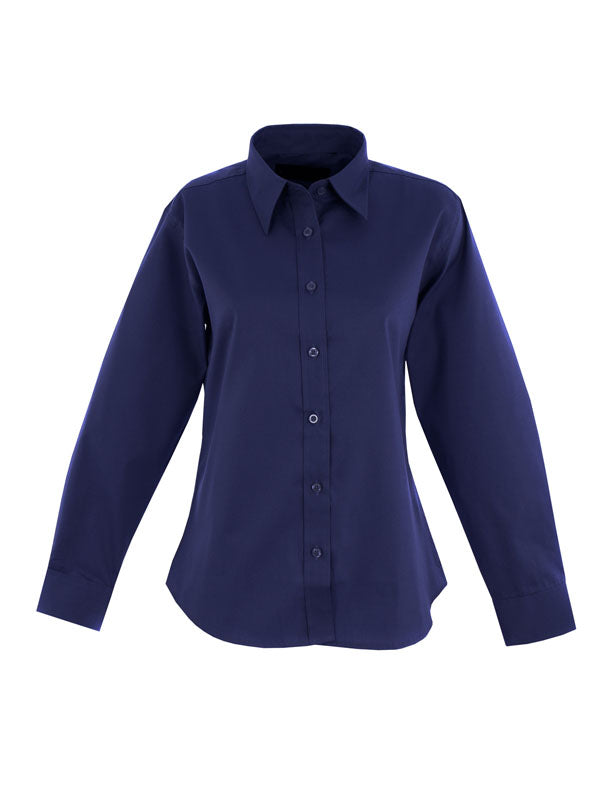 Ladies Pinpoint Oxford Full Sleeve Shirt UC703 - Trustsport