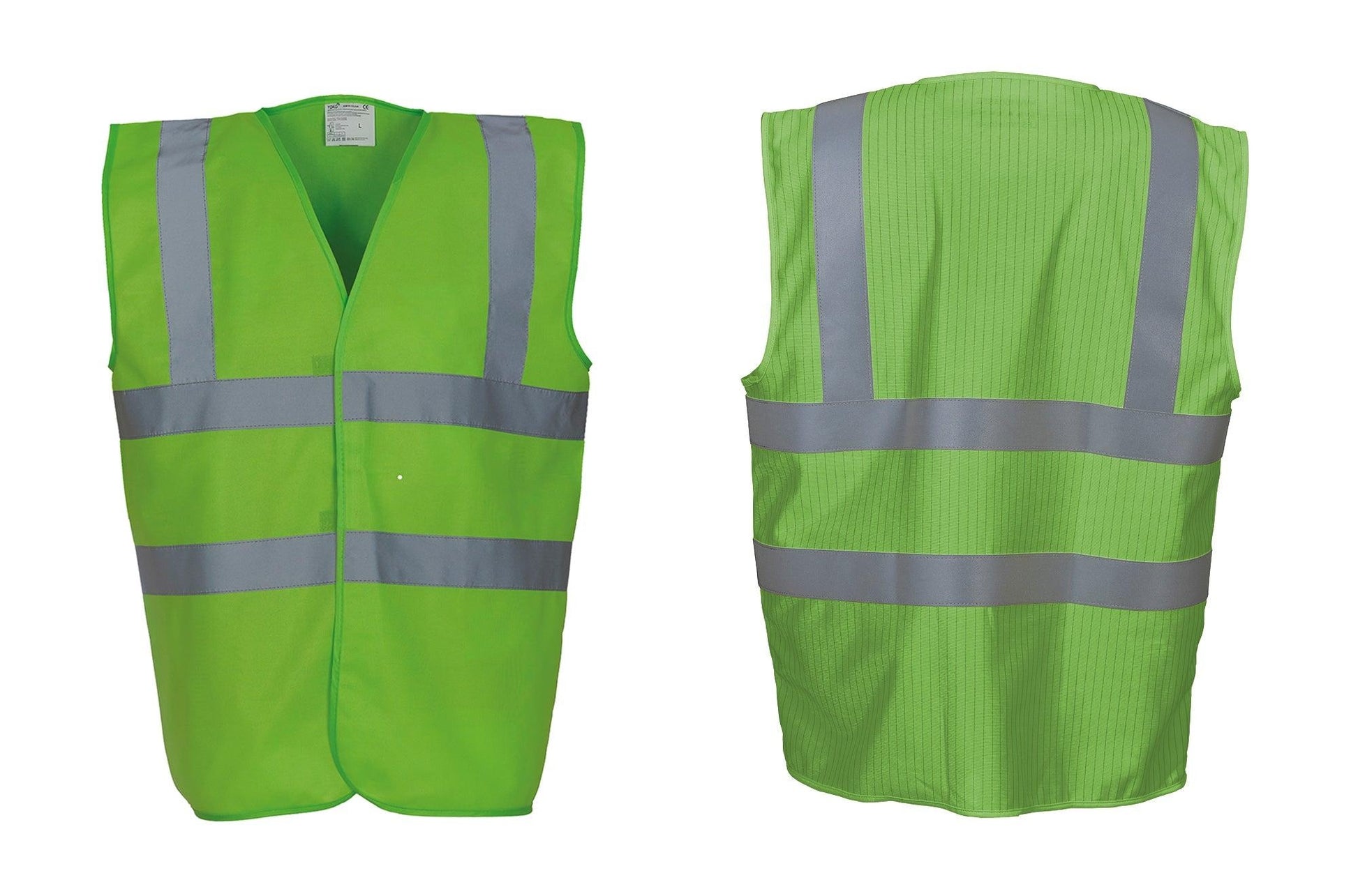 Hi-vis 2-band-and-braces waistcoat YK001 - Trustsport