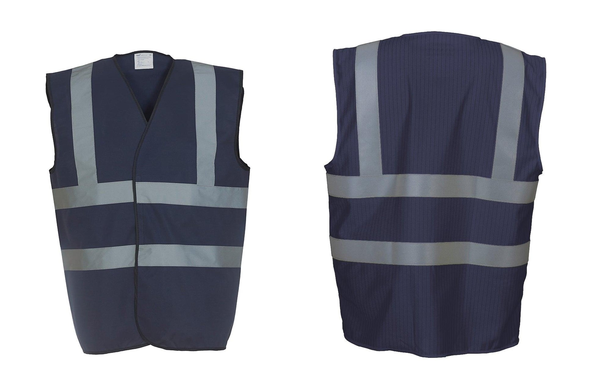 Hi-vis 2-band-and-braces waistcoat YK001 - Trustsport