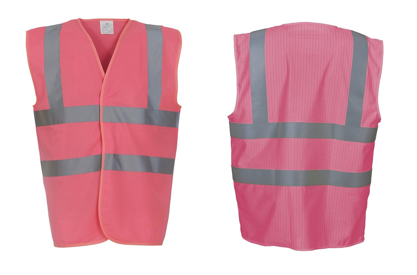 Hi-vis 2-band-and-braces waistcoat YK001 - Trustsport