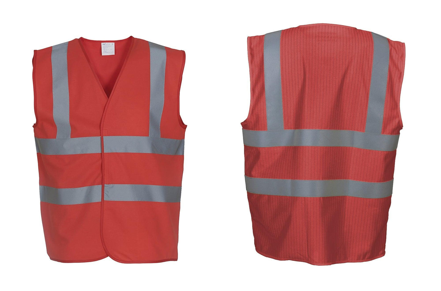 Hi-vis 2-band-and-braces waistcoat YK001 - Trustsport