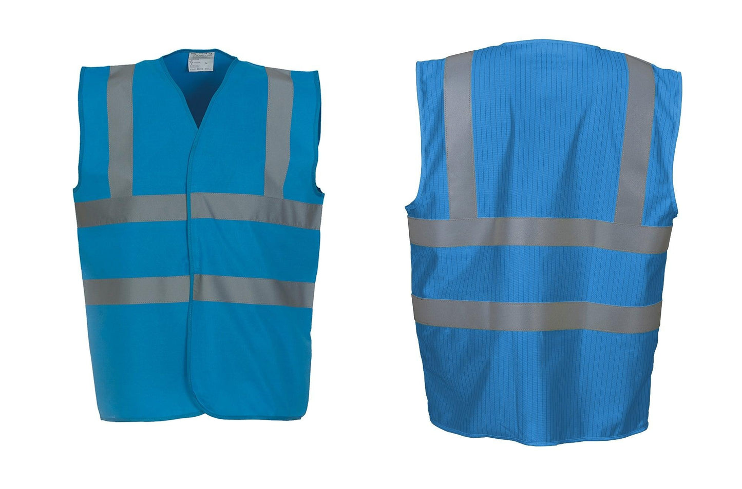 Hi-vis 2-band-and-braces waistcoat YK001 - Trustsport