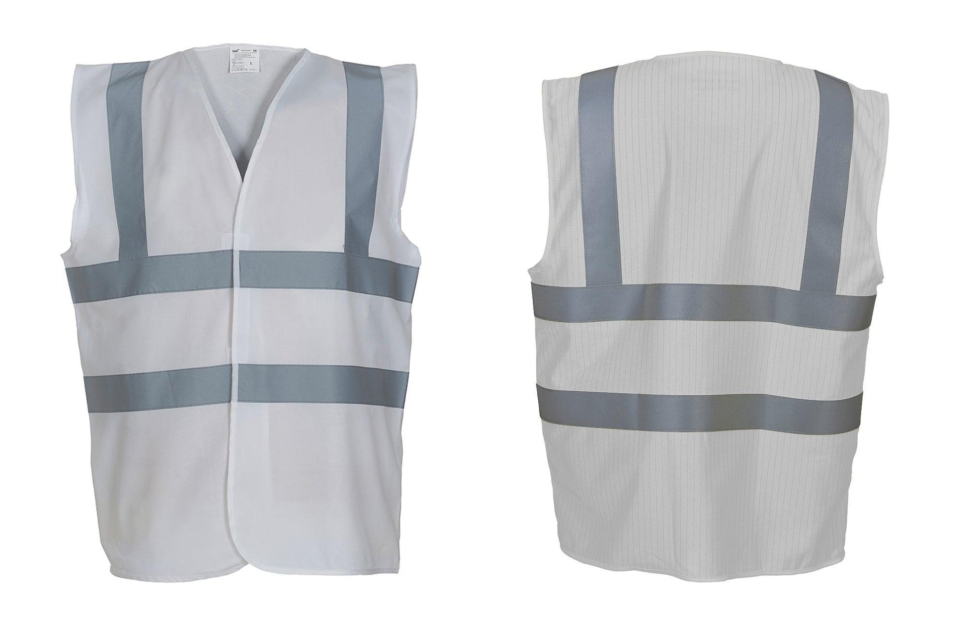 Hi-vis 2-band-and-braces waistcoat YK001 - Trustsport